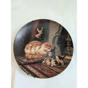 Henriette Ronner Kittens At Play Bradex Plate WS George Victorian‎ Cat